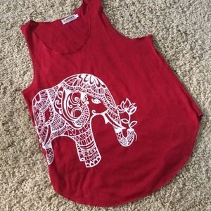 NWOT LA Soul racerback tank